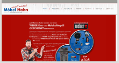 Desktop Screenshot of hahn-moebel.de