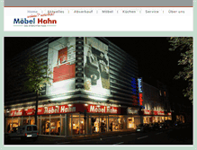 Tablet Screenshot of hahn-moebel.de